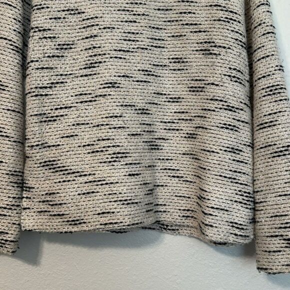 LOFT Cowl Neck Sweater Size M Chunky Knit Textured Long Sleeve Career Office - Picture 4 of 10